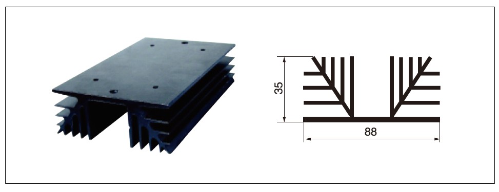 Diagram - heat sink MG-L