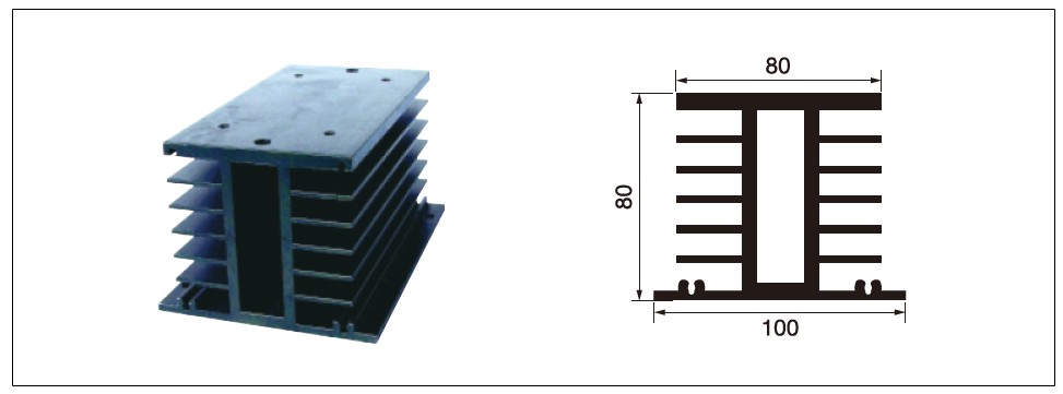 Diagram - heat sink MG-H