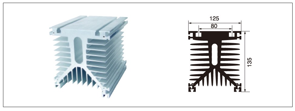 Diagram - heat sink MG-Y