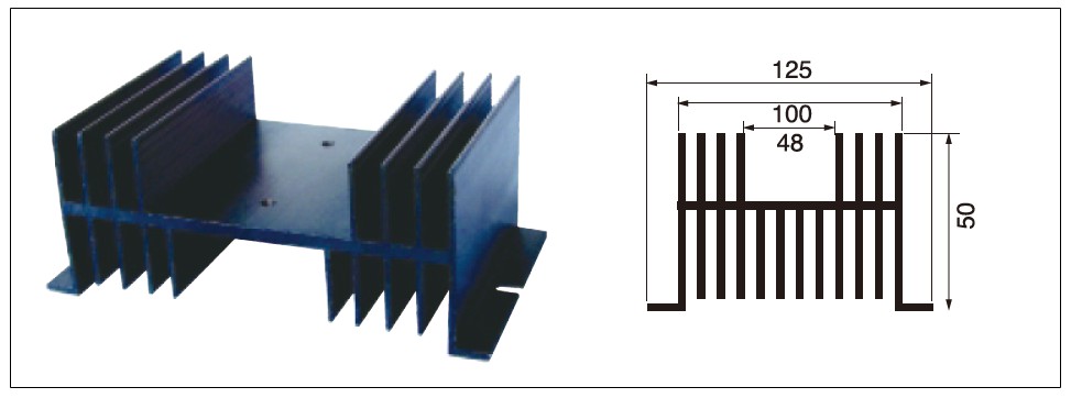 Diagram - heat sink MG-W