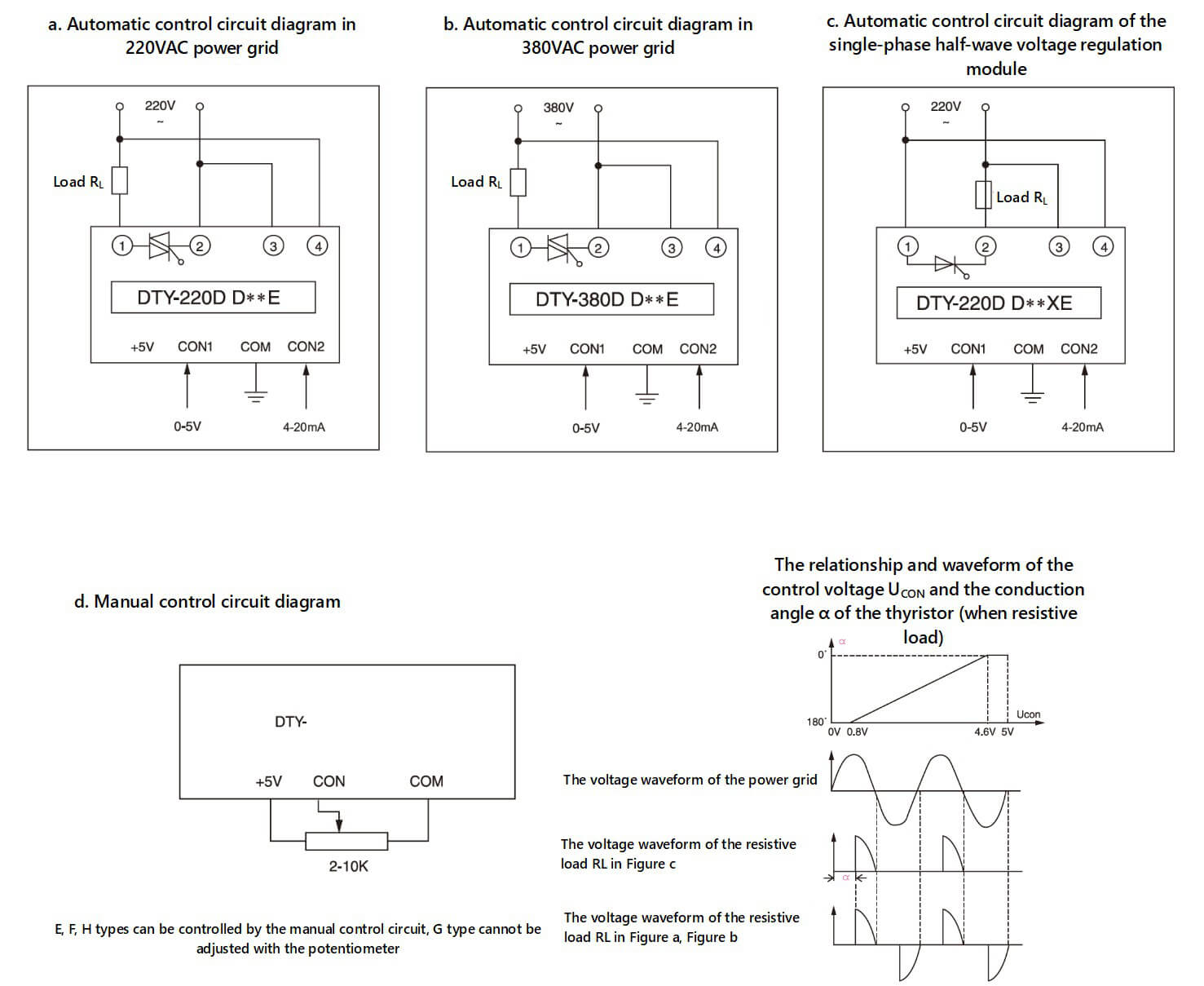 MGR-DT Series Voltage Power Regulator Diagram
