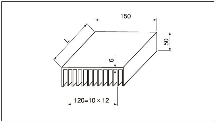 Diagram - Air Cooled Radiator Heat-Sink-Z