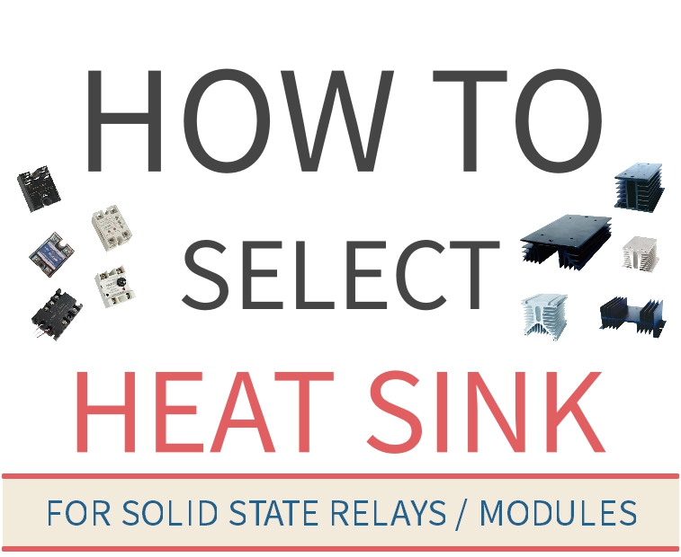 How to select the heat sink for SSR and SSM?
