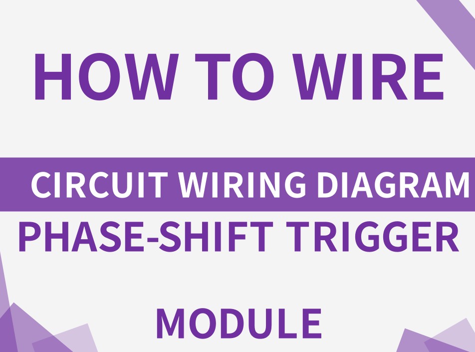 How to wire phase-shift trigger module?