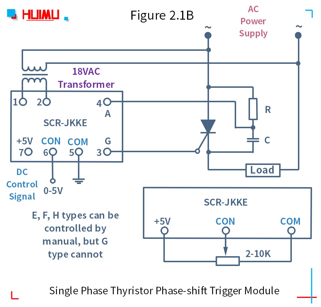 SCR-JKK circuit wiring diagram (static dv/dt improved version)│HUIMULTD How to wire MGR mager SCR-JKK single phase thyristor phase-shift trigger module (static dv/dt improved version)? More detail via www.@huimultd.com