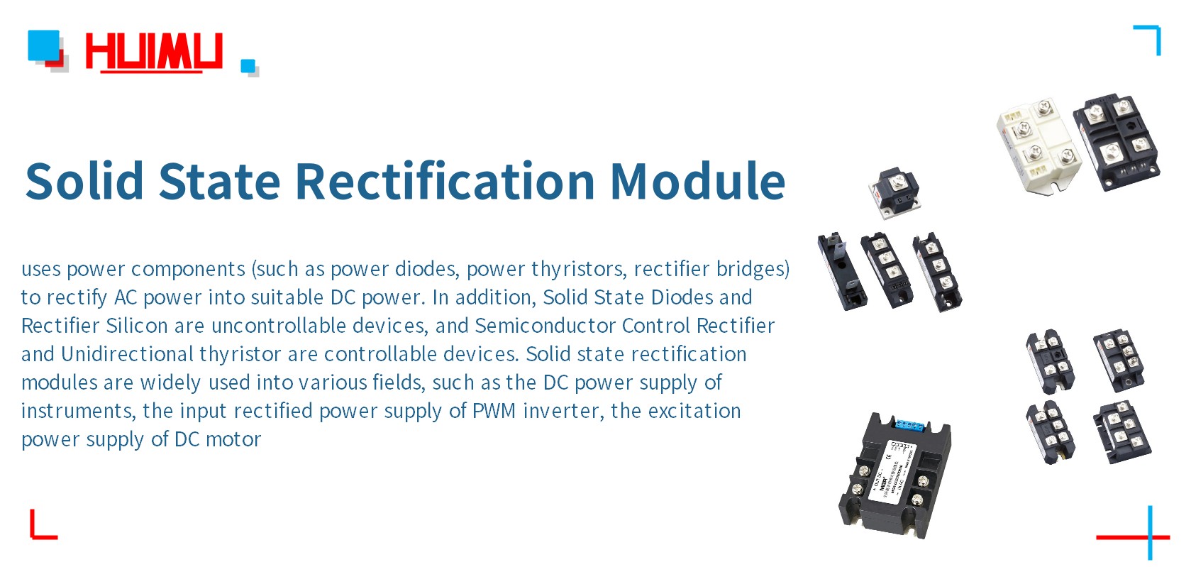 Solid State Rectification Module│HUIMULTD What is Solid State Rectification Module? More detail via www.@huimultd.com