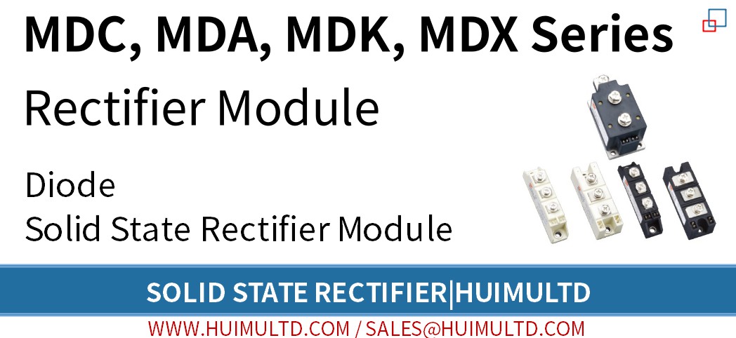 MDC, MDA, MDK, MDX Series Solid State Rectifier