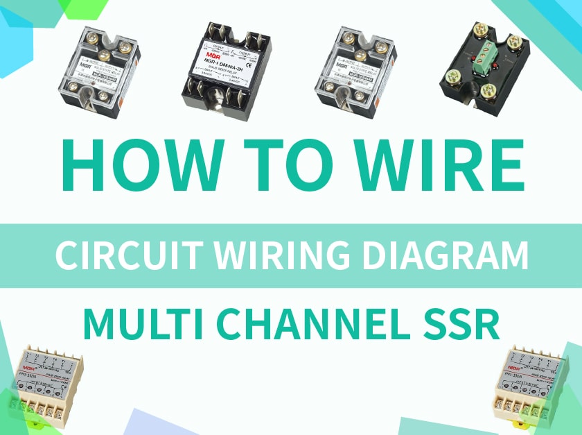 How to wire the multi-channel Solid State Relay?