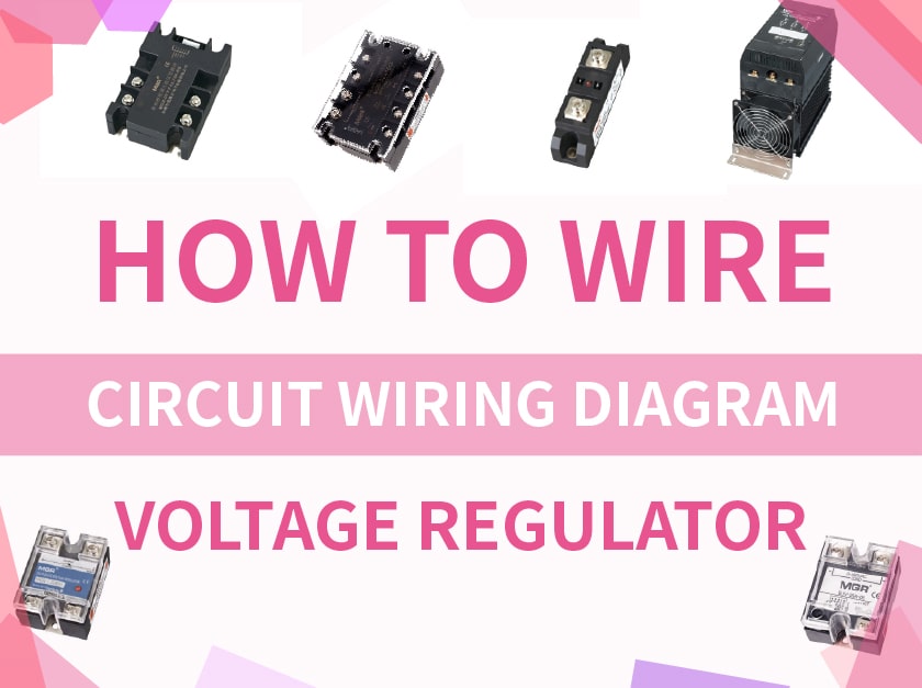 How to wire the voltage regulator/voltage regulation module?