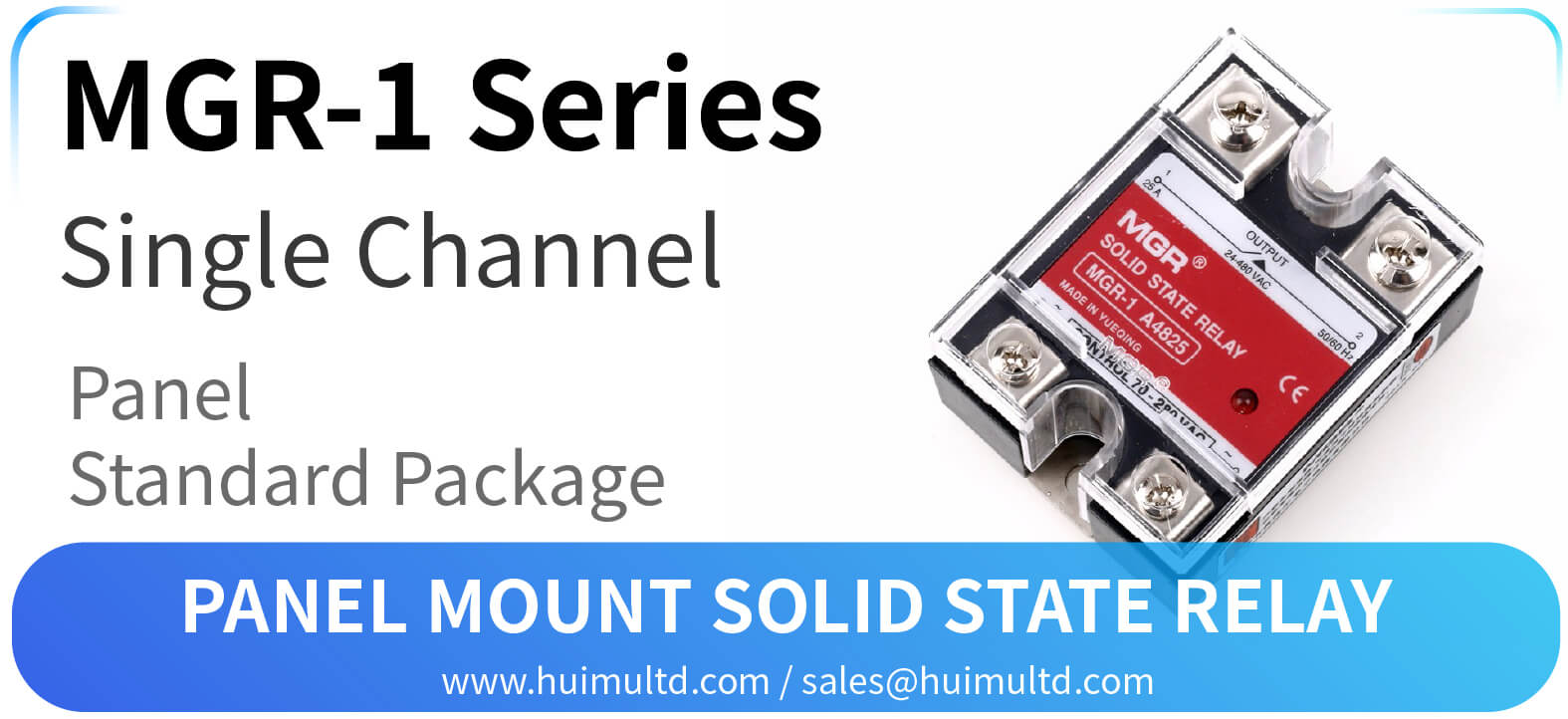 MGR-1 Series Panel Mount Solid State Relay