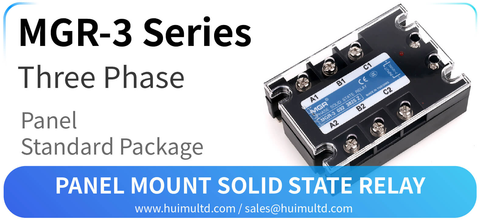 MGR-3 Series Panel Mount Solid State Relay
