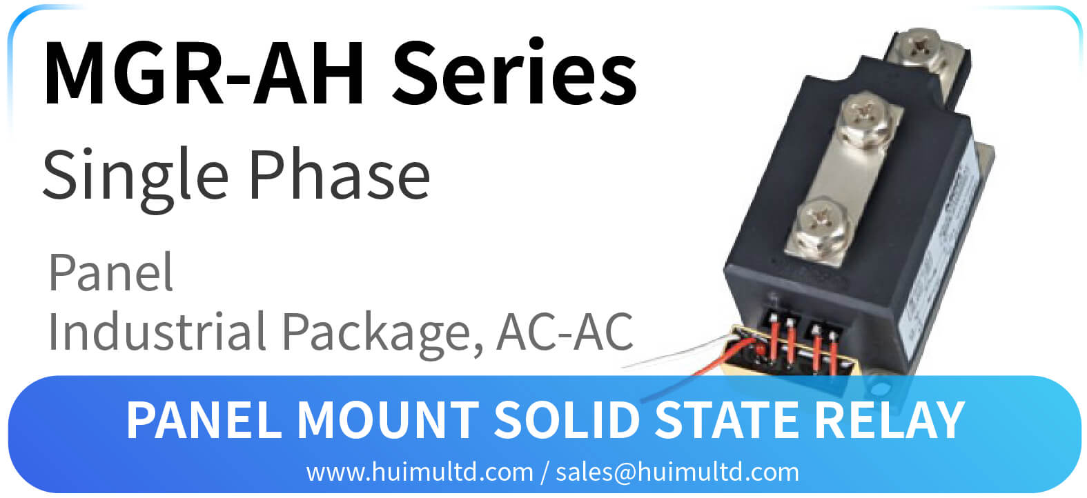 MGR-AH Series Panel Mount Solid State Relay