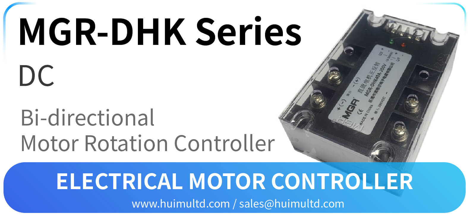 MGR-DHK Series Electrical Motor Controller
