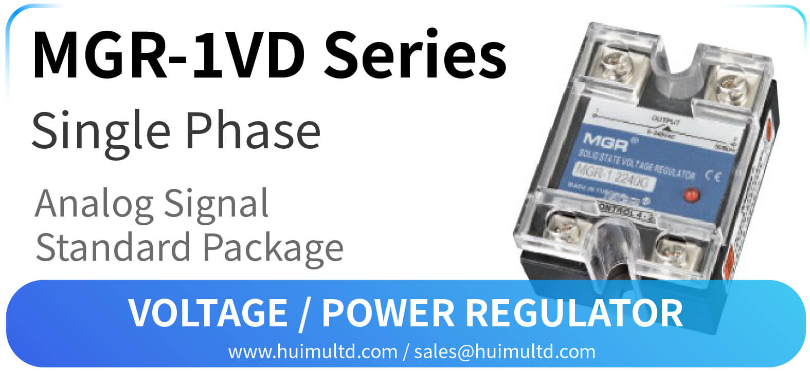 MGR-1VD Series Voltage Power Regulator
