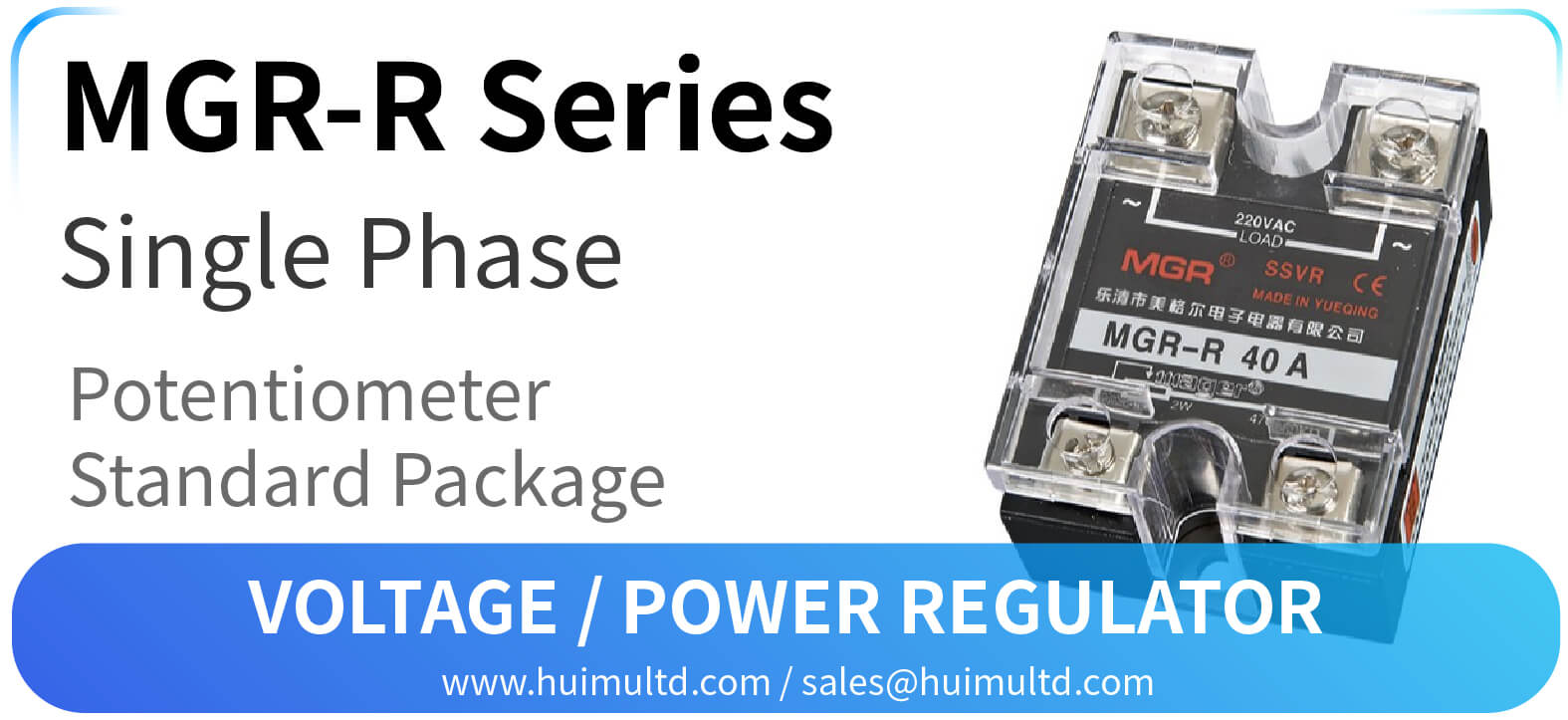 MGR-R Series Voltage Power Regulator