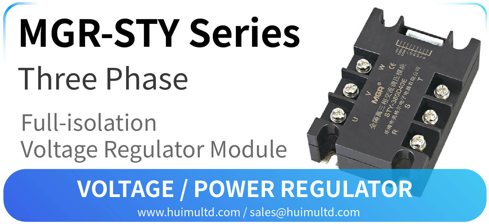 MGR-STY Series Voltage Power Regulator