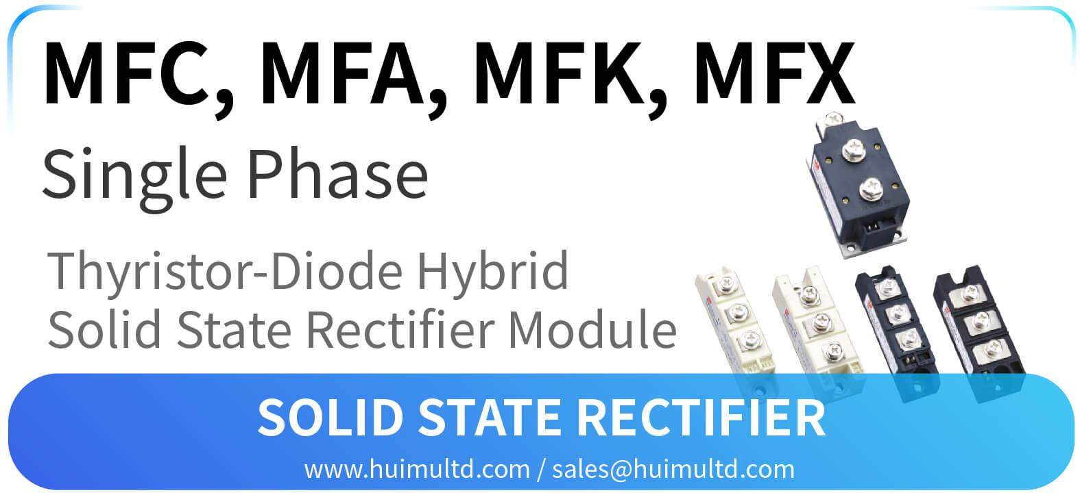 MFC, MFA, MFK, MFX Series Solid State Rectifier