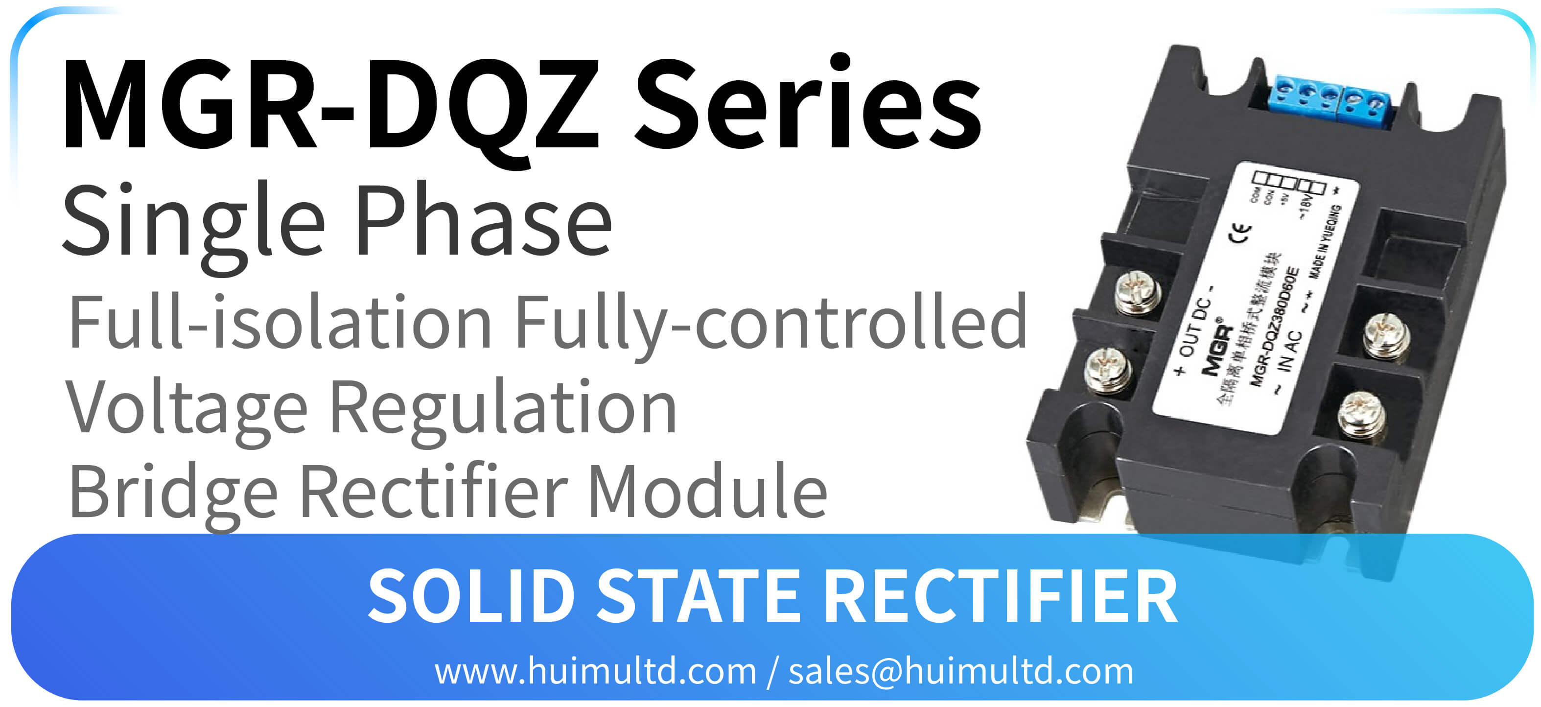 MGR-DQZ Series Solid State Rectifier
