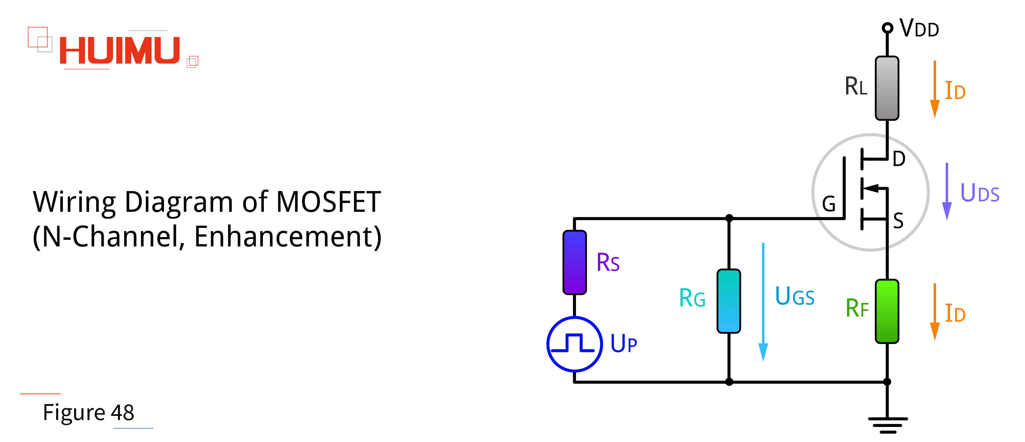 AN16F48 Wiring diagram of N-MOSFET