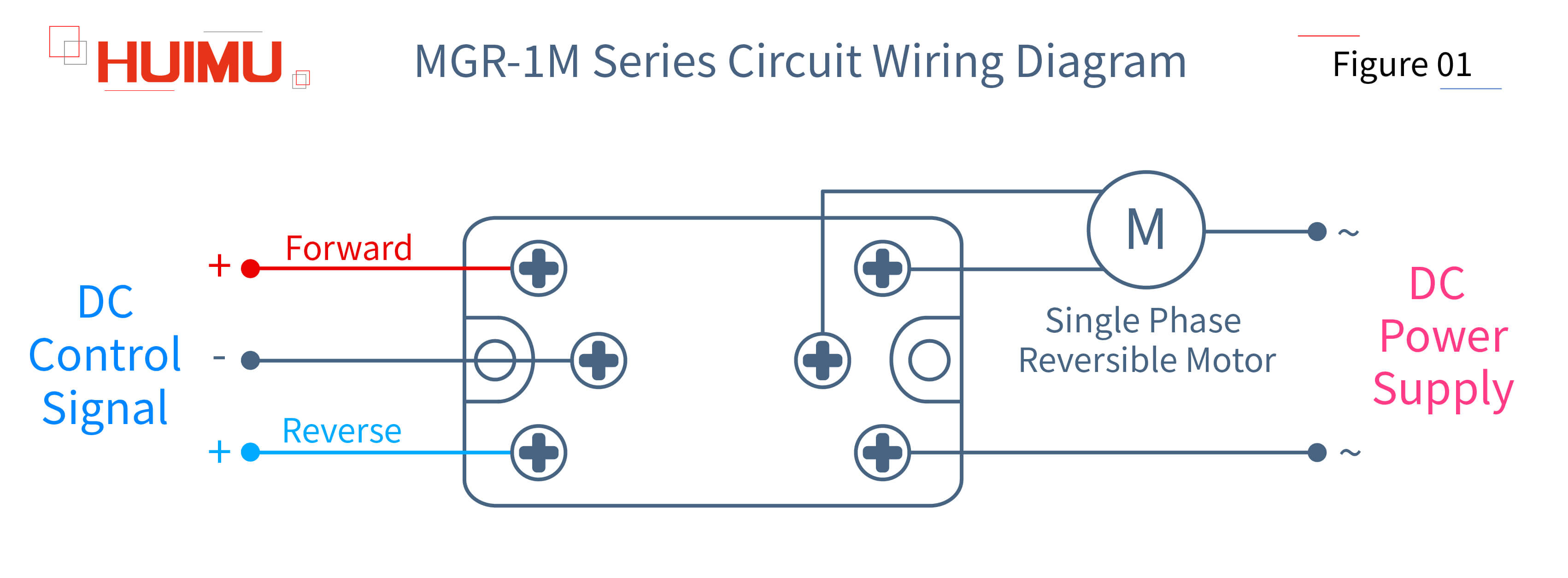 AN07F01 MGR-1M Series Circuit Wiring Diagram