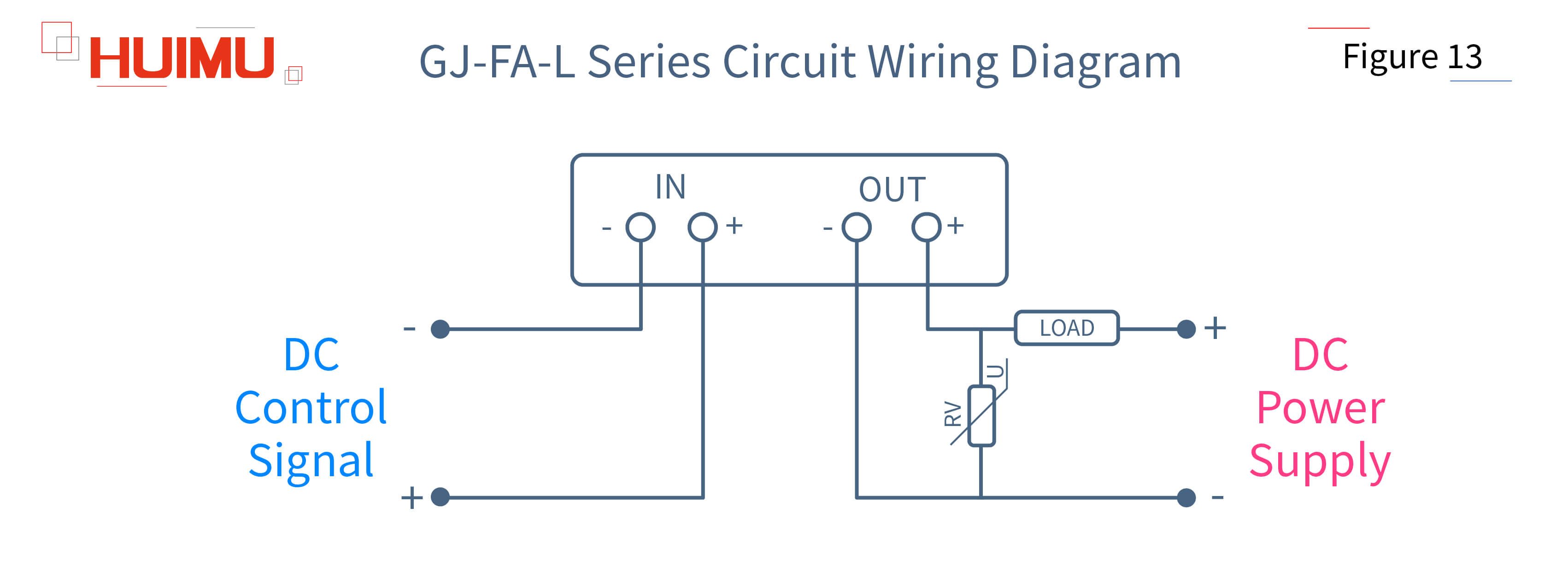 AN06F13 GJ-FA-L Series Circuit Wiring Diagram