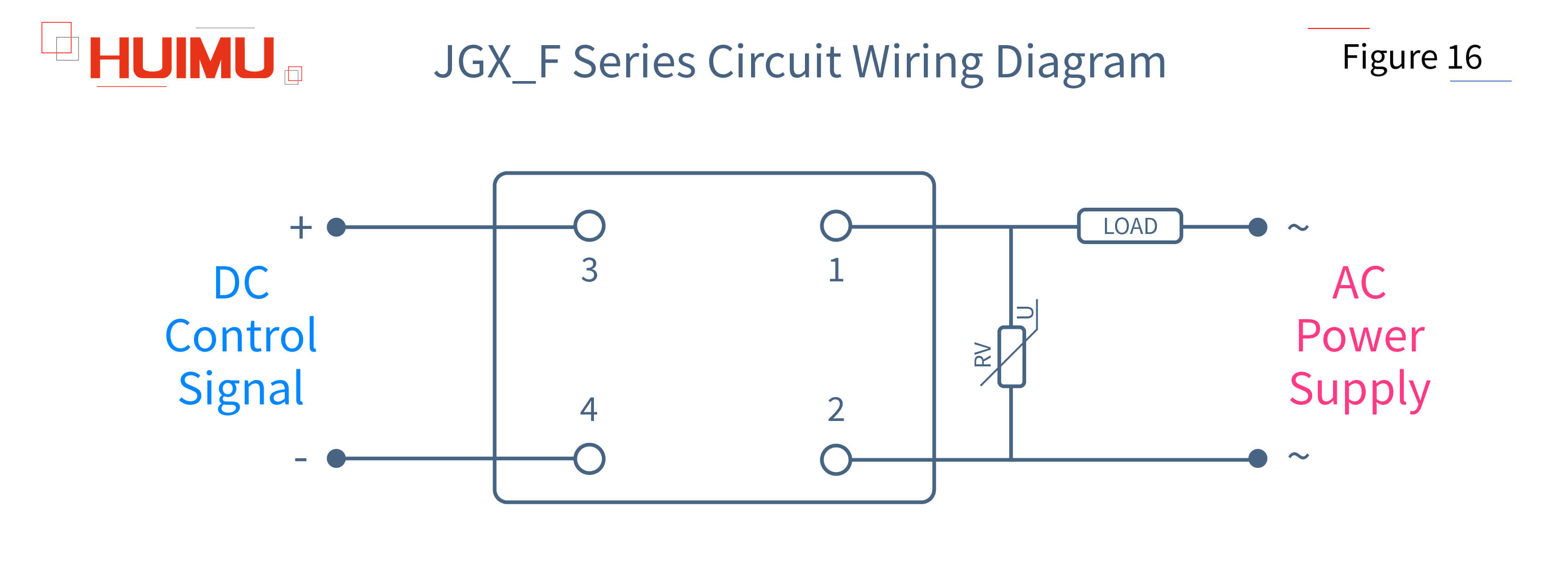 AN06F16 JGX_F Series Circuit Wiring Diagram