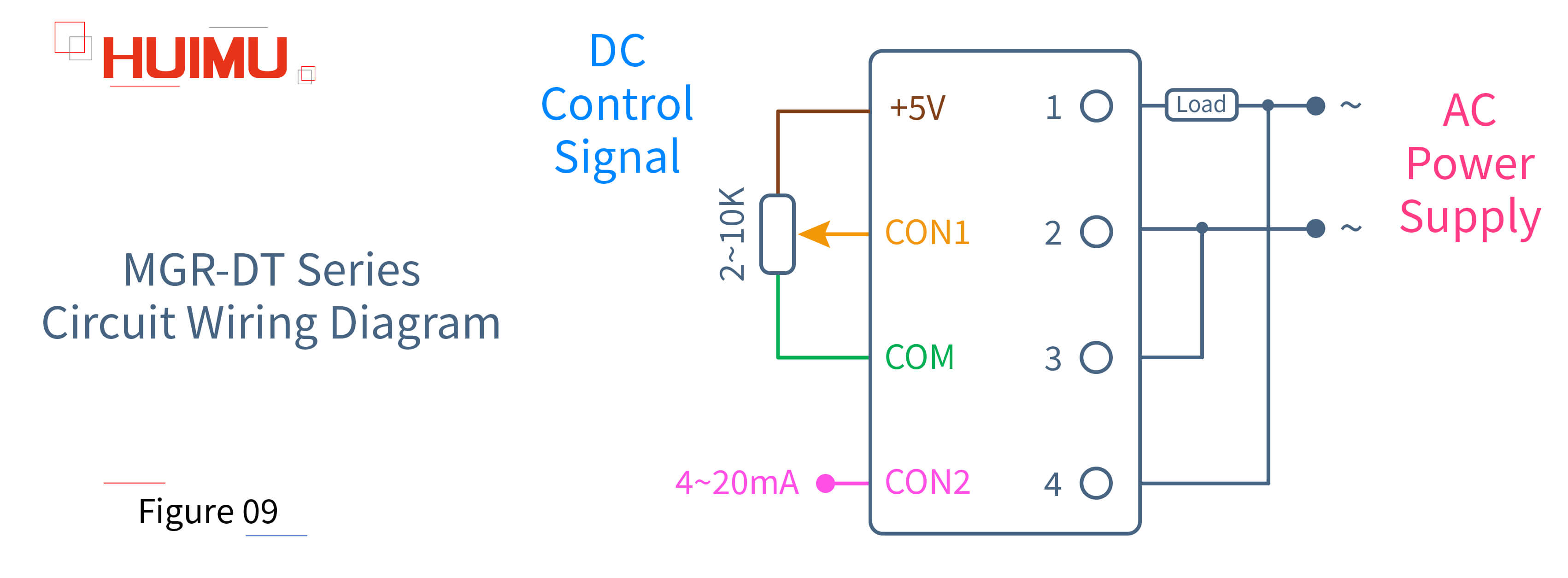 AN08F09 MGR-DT Series Circuit Wiring Diagram
