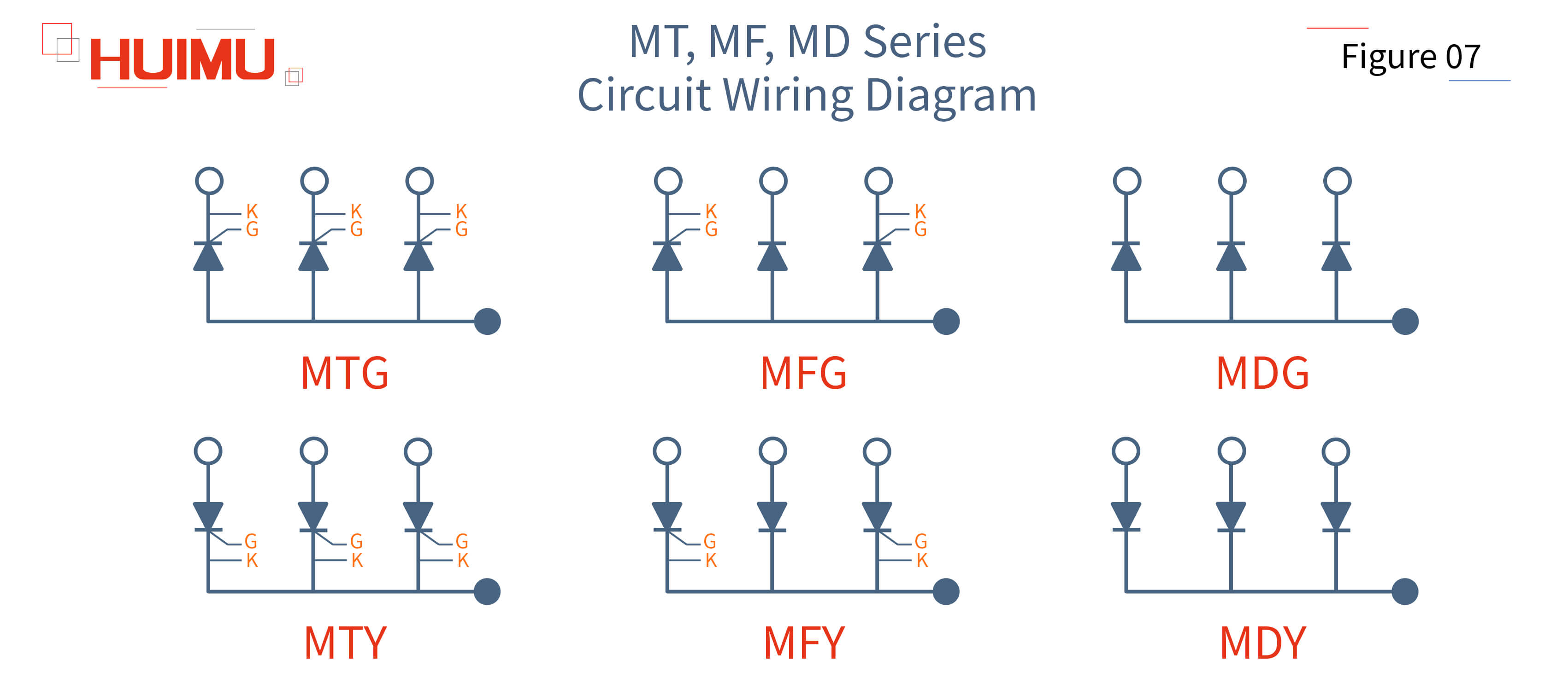 AN09F07 MT, MF, MD Series Circuit Wiring Diagram