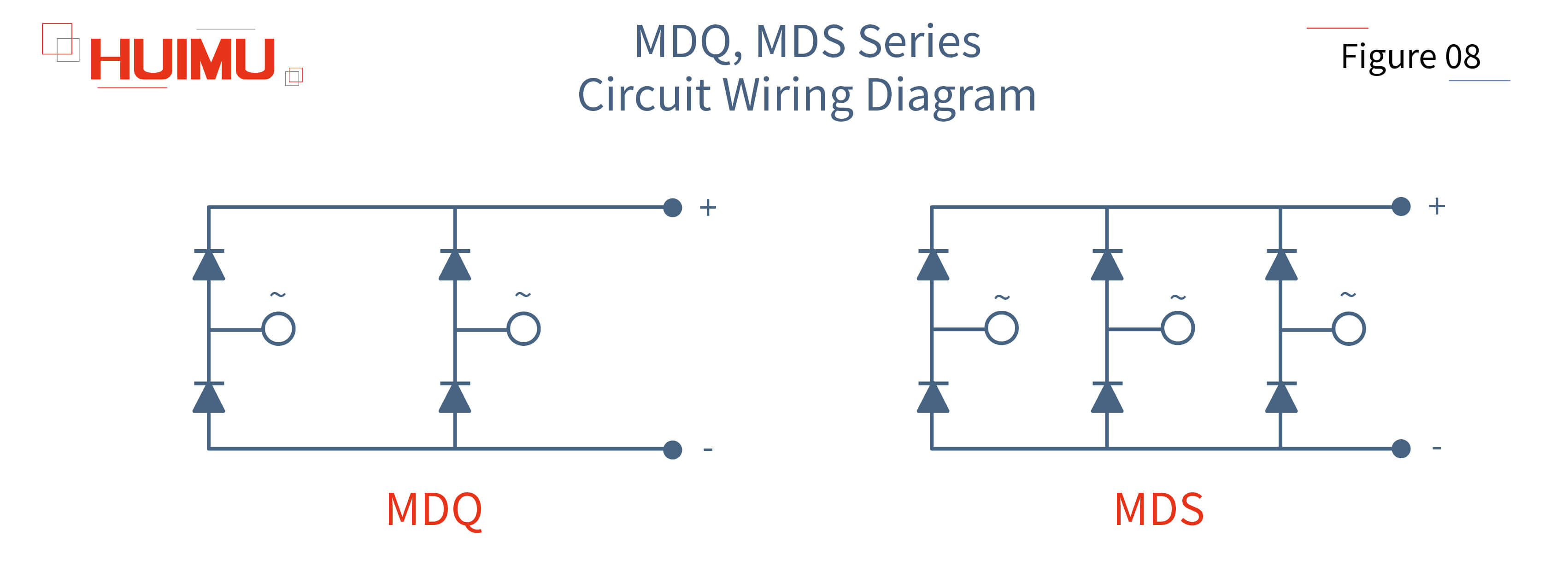 AN09F08 MDQ, MDS Series Circuit Wiring Diagram