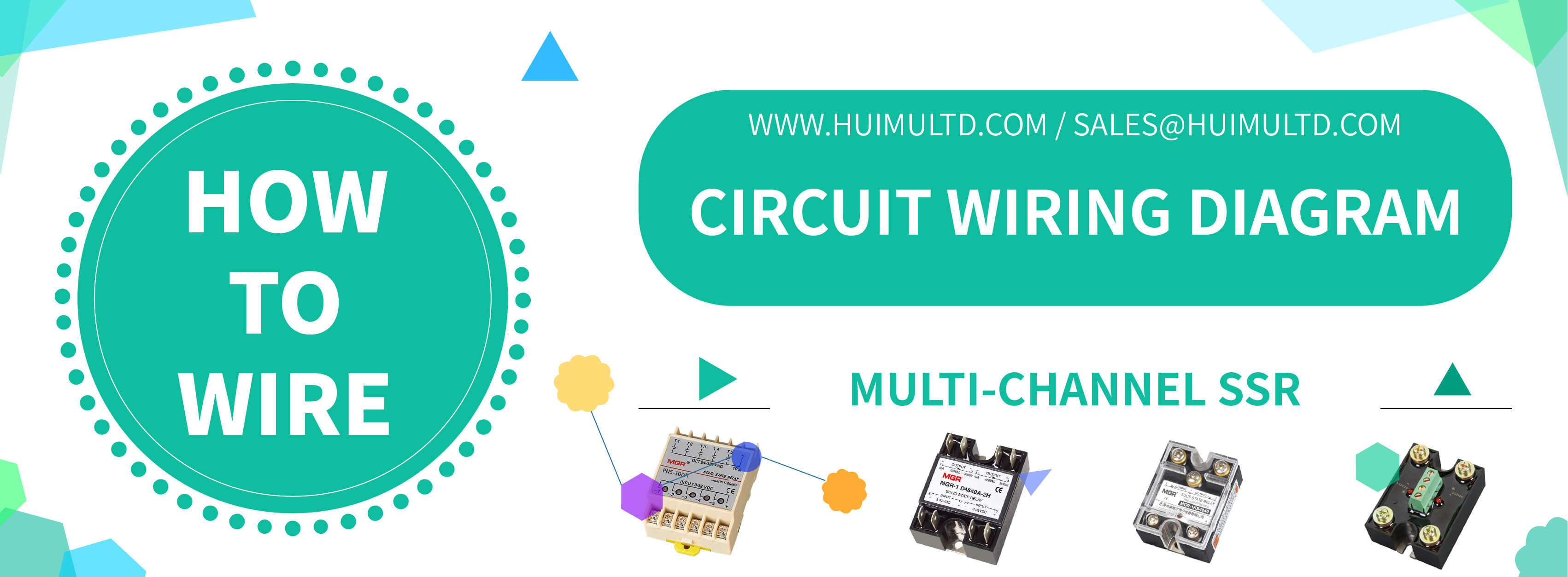 Blog banner How to wire the Multi-Channel Solid State Relay? banner