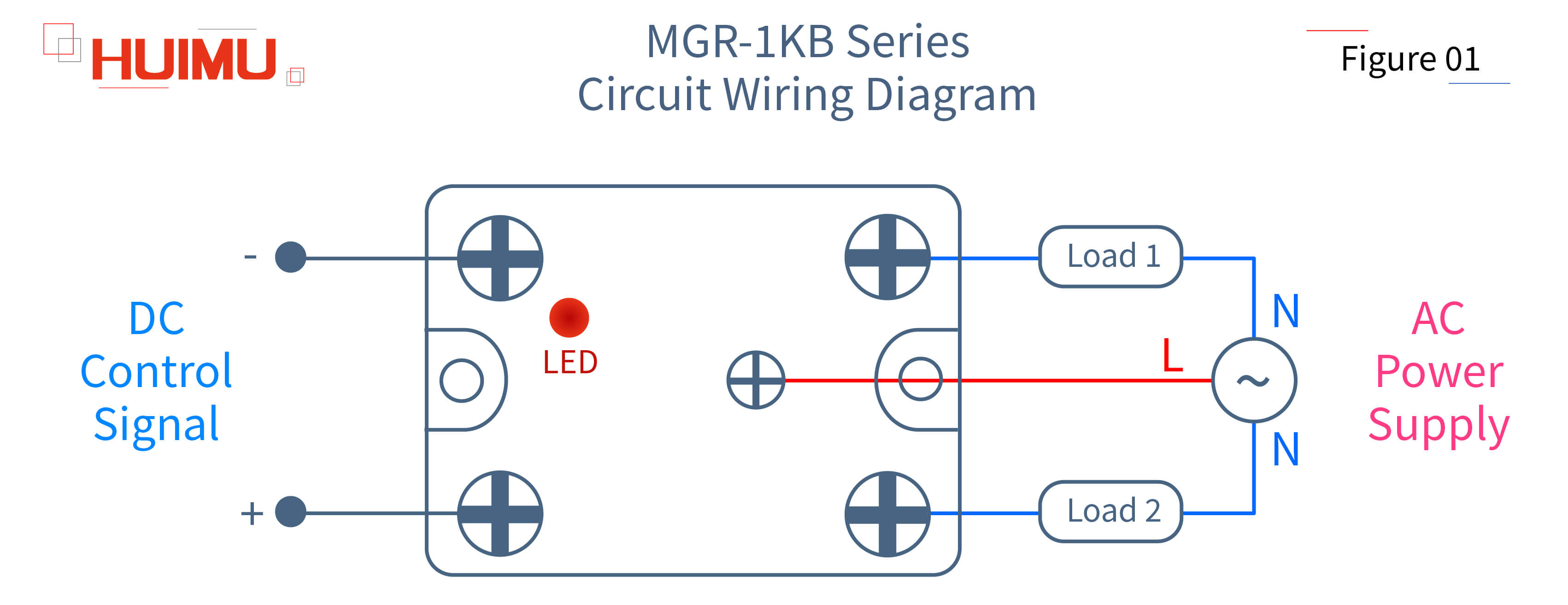 AN10F01 MGR-1KB Series Circuit Wiring Diagram