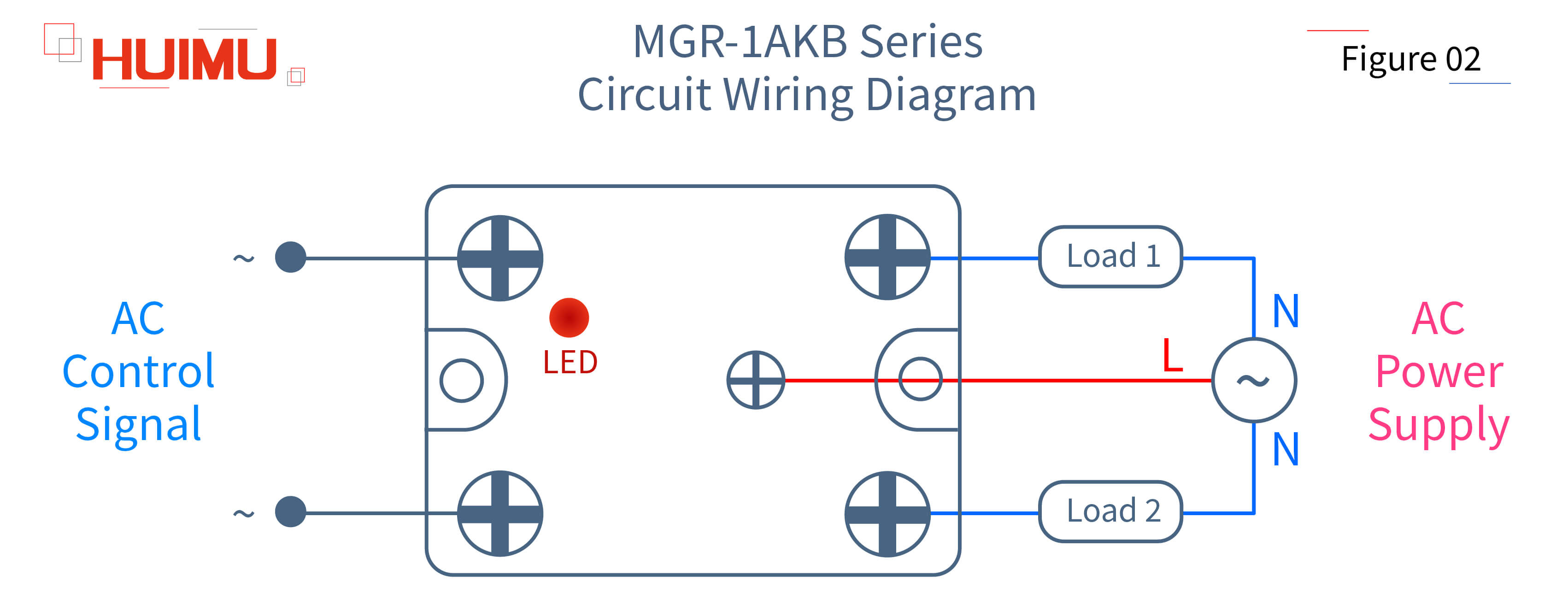 AN10F02 MGR-1AKB Series Circuit Wiring Diagram